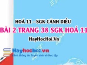 Bài 2 trang 38 SGK Hoá 11 Cánh diều: Ứng Dụng Nguyên Lý Le...